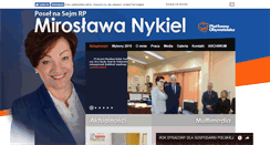 Desktop Screenshot of miroslawanykiel.pl